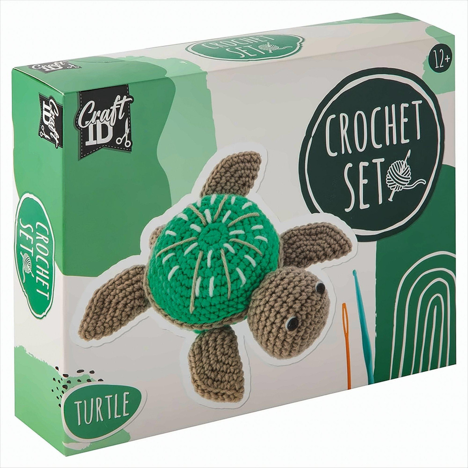 Grafix Haken set Schildpad