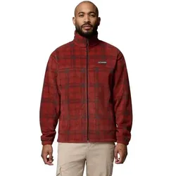 COLUMBIA Rollkragen Steens Mountain Printed Jacket, Größe L in Rot Rot
