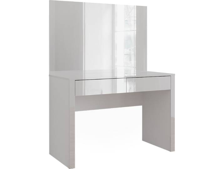 Coiffeuse Vicco Annabelle Blanc Haute brillance/Blanc 110cm avec miroir\, Model 55016