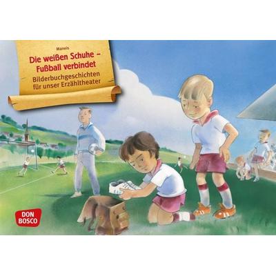 Die weißen Schuhe – Fußball verbindet. Kamishibai Bildkartenset, Sonstige von Maneis Arbab, Don Bosco
