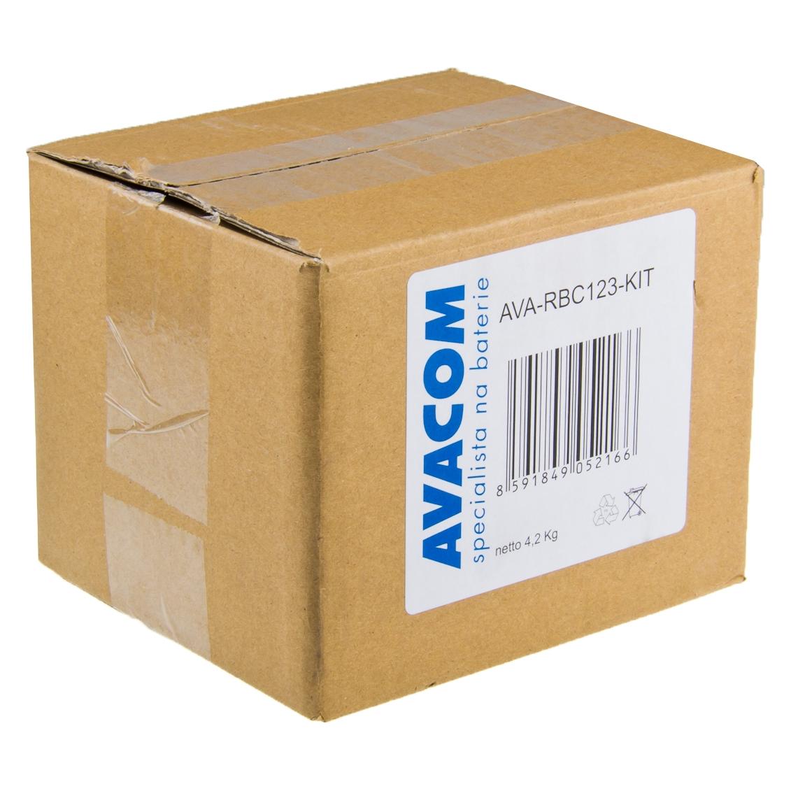 Avacom náhrada za RBC123 - bateriový kit pro renovaci RBC123 (2ks baterií) (AVA-RBC123-KIT)