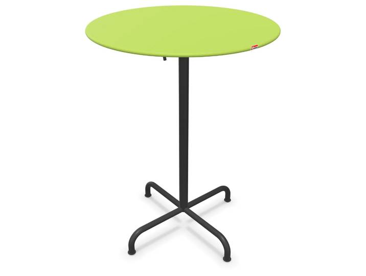 Metall-Stehtisch Rigi Rund von Schaffner / Farbe: Hellgrün / Grösse: x cm