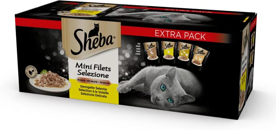 SHEBA BUSTA SELEZIONE IN SALSA ADULT 40PZX85 GR.