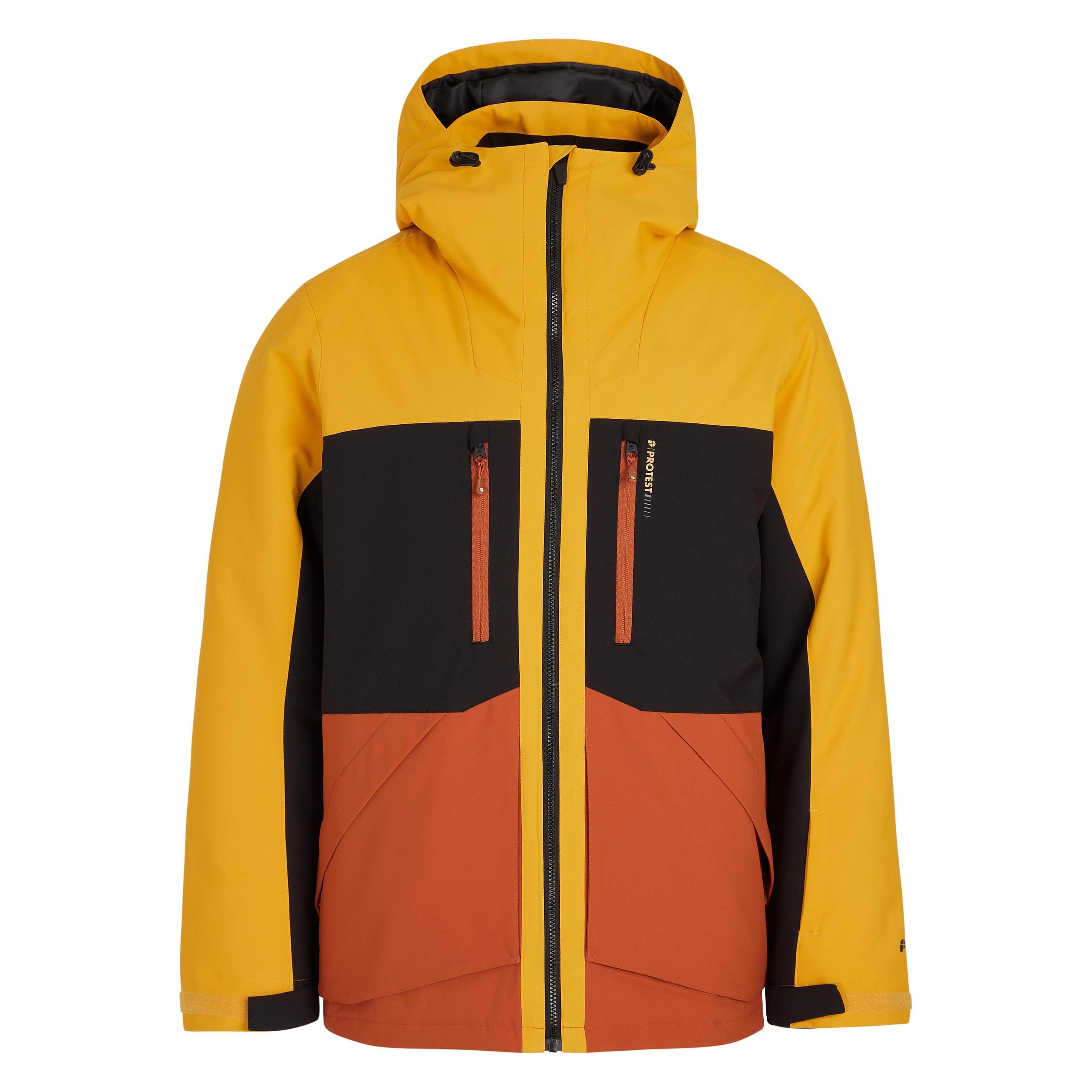 Protest Herren Winterjacke PRTGOOZ 10K Wasserdicht Und Atmungsaktiv PFC-Frei Dark Yellow XXL (XXL) (24878740)