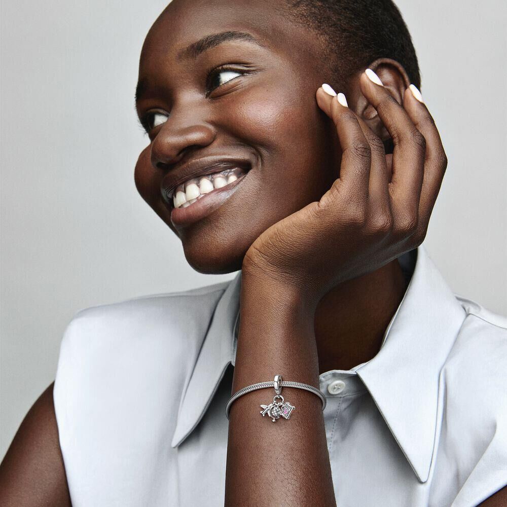 PANDORA Charm Reiselust aus Sterlingsilber silber