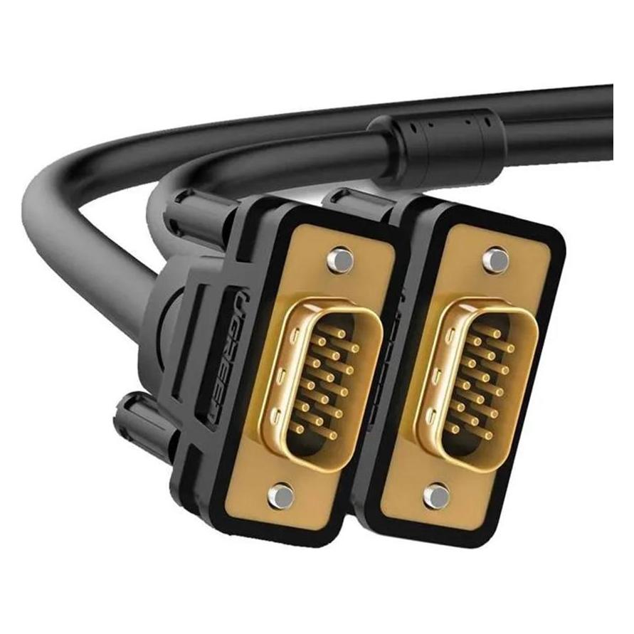 Ugreen - Video Cable VG101 (11633) - VGA Male to VGA Male, 10m - Black (10 m) (59057065)
