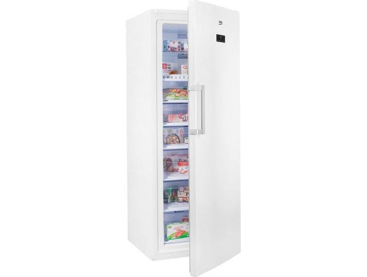 BEKO Gefrierschrank NoFrost RFNE448E45W 7278440513, 192 cm hoch, 70 cm breit, No Frost, nie wieder abtauen