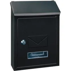 Rottner, Briefkasten, T02954 Briefkasten, Wandmontierter Briefkasten Stahl