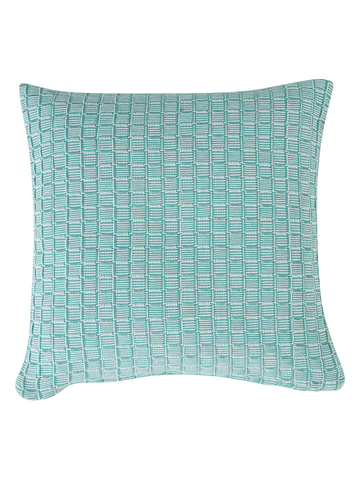 Overbeck and Friends Kissenhülle "Jolie" in Mint - (L)40 x (B)40 cm - onesize
