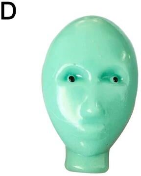 Inspired Finds Funny Pimple Popper Stress Relief Toy Reusable Decompression Fidget d. Minimalist Human Face