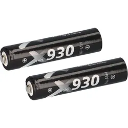 2x XCell Micro Akku LSD Plus Ni-MH 1,2V / 930 mAh low self-discharge AAA