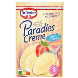 Dr. Oetker Cremepulver »Paradies Creme - Vanille« 60g beige