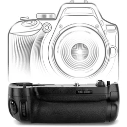 Cellonic KZ Batteriegriff für Nikon D7500, D750 (Batteriegriff), Batteriegriff, Schwarz