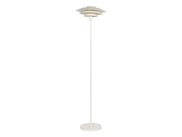 Lampadaire en acier blanc 38x38x155 cm