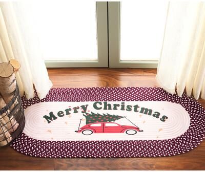SAFAVIEH Handmade Braided Posters Feride Machine Washable Rug