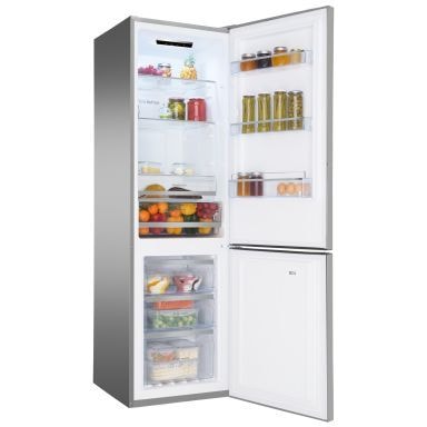 Amica KGCN388144E 180 l / 70 l Kühl-Gefrierkombi freistehend NoFrost 140 kWh Jahr (Edelstahl) KGCN 388 144 E