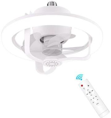 Inspired Deals RGB Ceiling Fan Light With Remote Control, E27 Socket, 360 Airflow & Dimmable LED rgb Led Strip