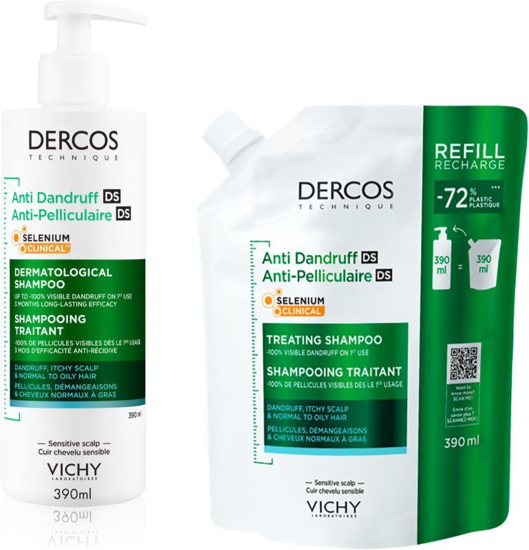 Vichy Dercos Anti-Dandruff ensemble anti-pelliculaire
