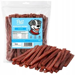 PETI Weiche Rindfleischstreifen 500g Hundeleckerli