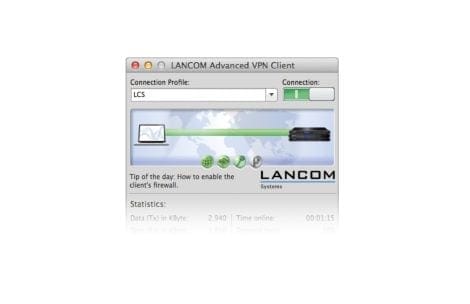 R&S LANCOM Advanced VPN Client Lizenz für 10 Benutzer für MAC OS X