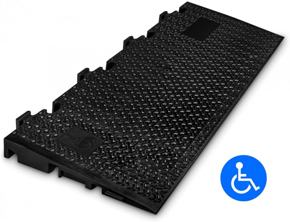 Defender Midi 5 2d R - Midi 5 2d Modulsystem Für Rollstuhlrampe Und Barrierefreien Übergang - Rampe