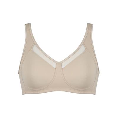 Bügelloser BH NATURANA "Body Shaping", Damen, Gr. 95, Cup E, beige (light beige), Obermaterial: 76% Polyamid, 24% Elasthan, BHs