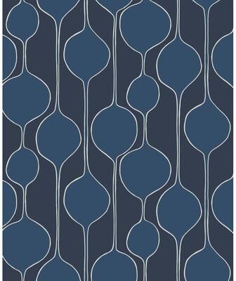 Seabrook Designs The Simple Life Minimalist Geometric Unpasted Wallpaper