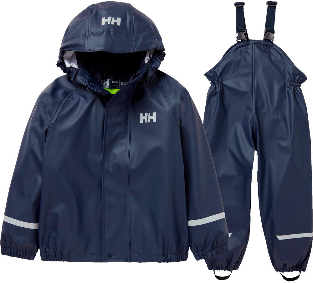 Helly Hansen bergen 20 pu rainset conjunto esquí infantil Marino (8)