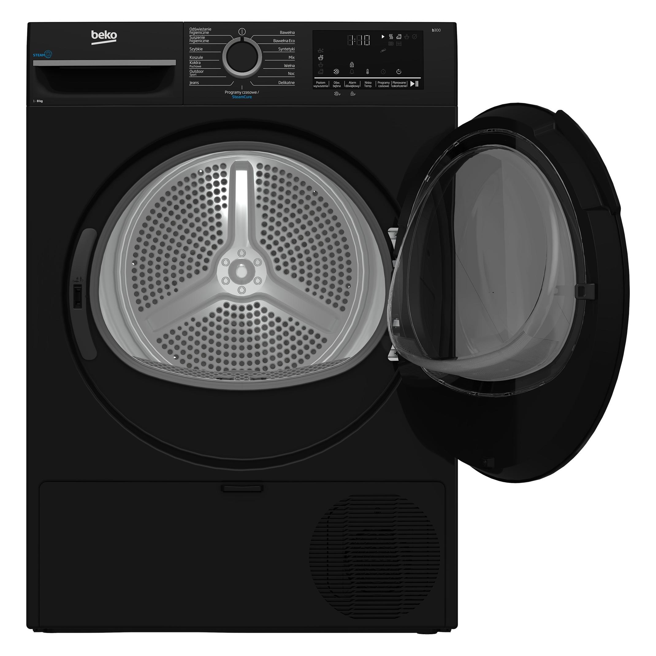 Beko Suszarka do ubrań Suszarka BM3T48249PBDC (8 kg, Rechts) (BM3T48249PBDC)