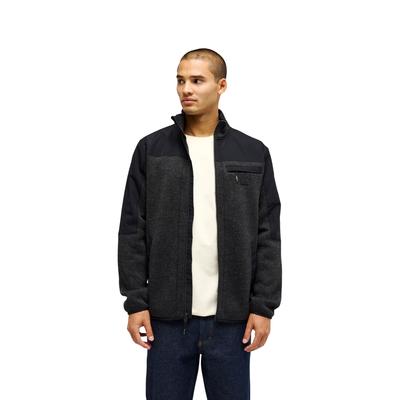 Sweatshirt QUIKSILVER "Keller Outdoor", Herren, Gr. XL, schwarz heather, Obermaterial: 100% Polyester., Sweatshirts Sweatshirt