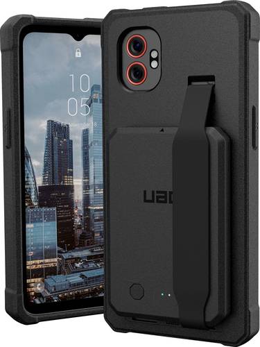 Urban Armor Gear UAG Workflow Flex Case Outdoorcase Samsung Galaxy XCover7 Pro, XCover6 Pro Schwarz MagSafe kompatibel WF00