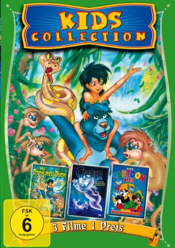 Kids Collection (Das Dschungelbuch, Casper, Cartoon Mania) - 3 Filme auf 1 DVD - Preis vom 19.10.2026 19:33:35 h