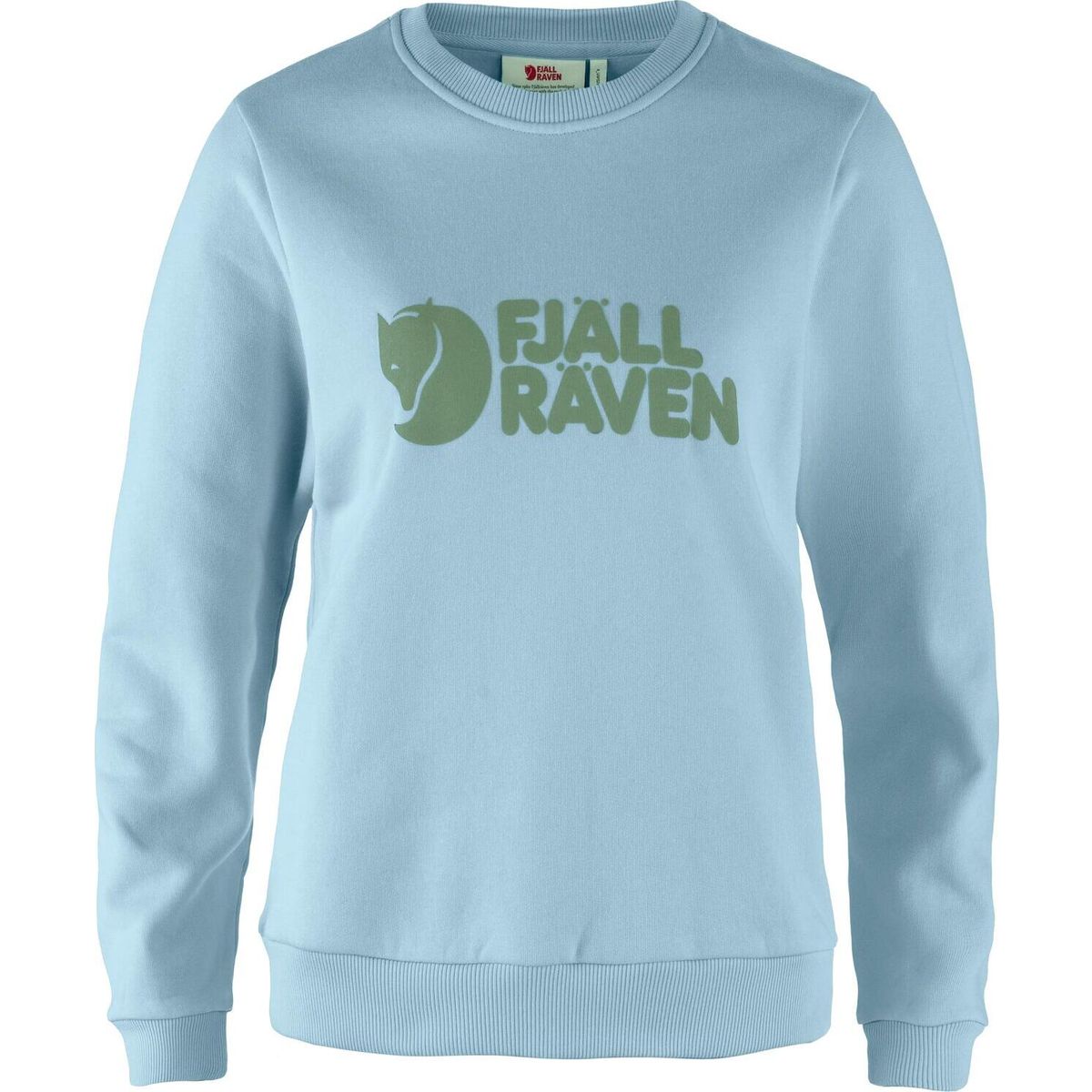 Fjällräven Logo Sweater W breeze blue-patina green (514-614) L F84143-514-614-L