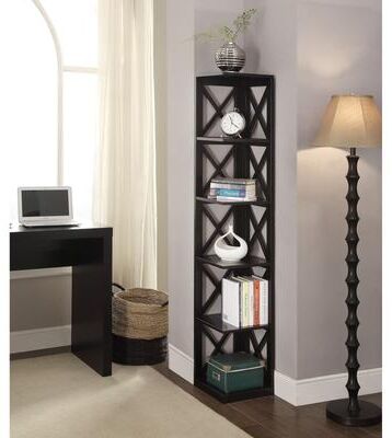 Convenience Concepts Oxford 5 Tier Corner Bookcase