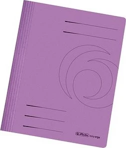 herlitz 10 Schnellhefter Karton violett DIN A4