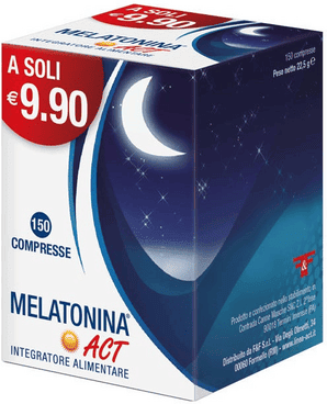 Linea Act Melatonina Act Integratore Sonno 150 Compresse