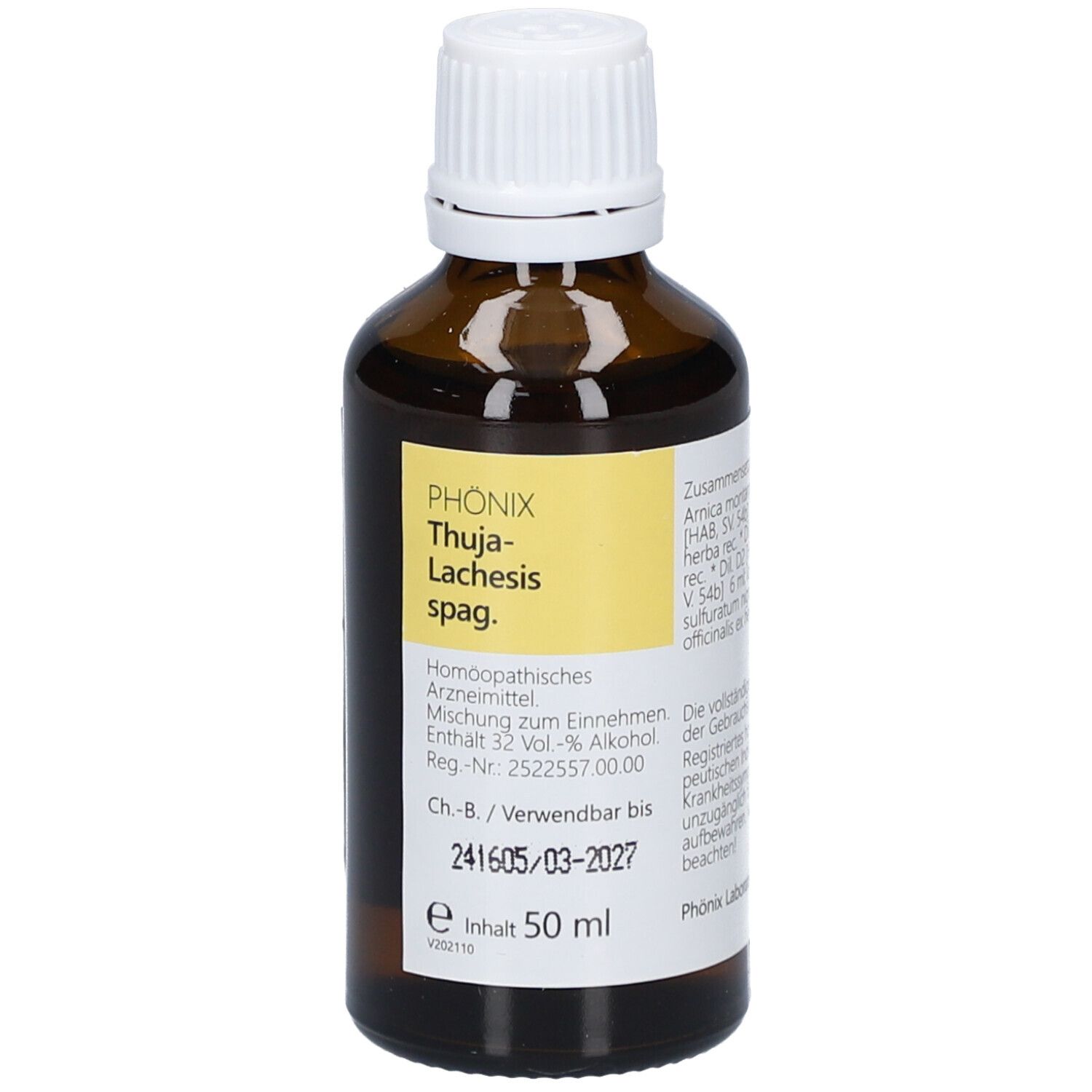 Phönix Thuja lachesis spag.Mischung 50 ml Mischung