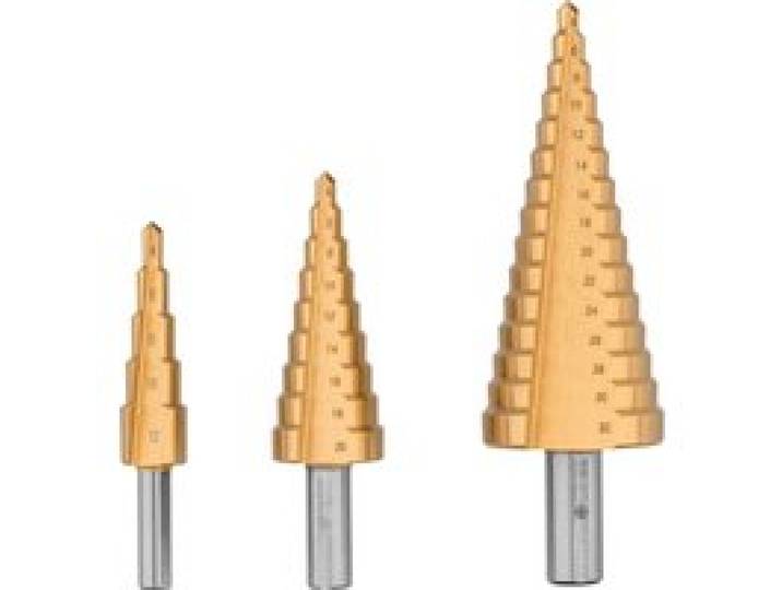 PARKSIDE® Jeu de forets spéciaux PSB 6 A1 (3 fraises étagées HSS)