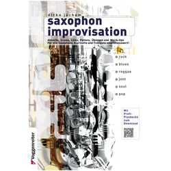 Voggenreiter Dirko Juchem - Saxophon Improvisation - Lehrbuch