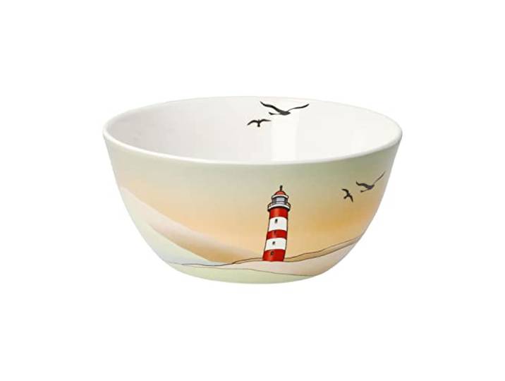 Goebel Kunstenaarsschaal om te verzamelen Scandic Home Lighthouse uit Fine Bone China, 15x7 cm, 23-101-73-1