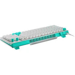 LOGITECH G512 X 98 TMR, weiß, Dual-Swap analog/mechanisch, taktil, USB, DE
