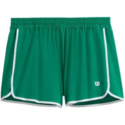 Wilson, Damen, Sporthose, Team Short Courtside Damen Grün (XL), Grün