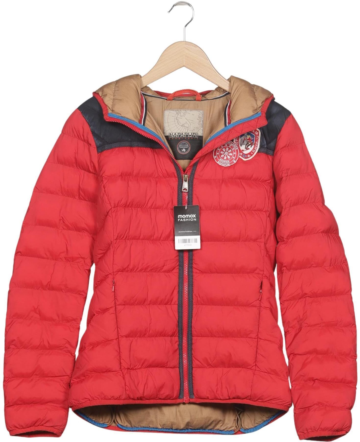 Napapijri Damen Jacke, Rot, Gr. S, Synthetik - Second Hand