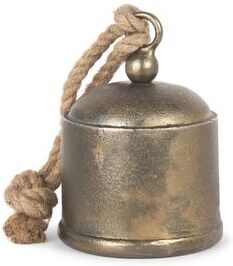 Mercana Quincy Medium Gold Metal Decorative Bell Object