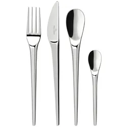 TAFELBESTECK NewMoon silber 24-tlg.
