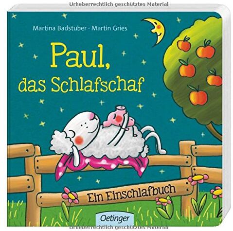 Martin Gries - Paul, das Schlafschaf. Ein Einschlafbuch - Preis vom 01.10.2026 17:08:56 h