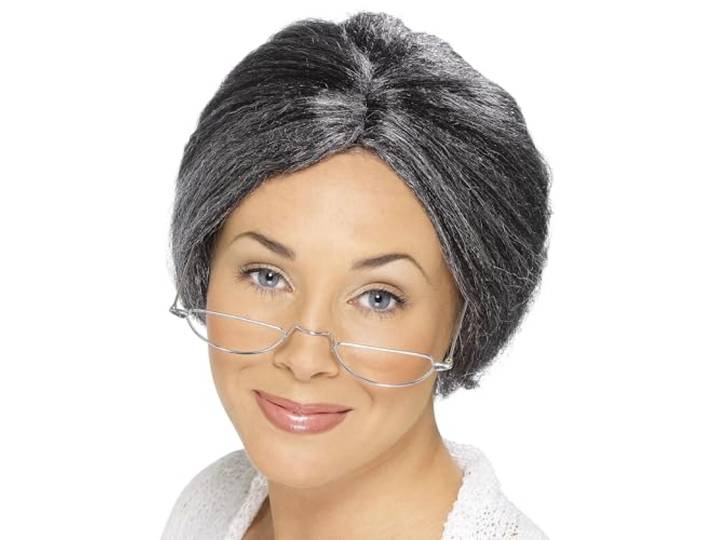Granny Bun Wig