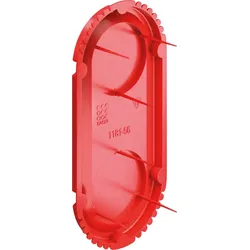 KAISER 1181-56 - Signaldeckel für Doppel-Geräte-Verbindungsdose