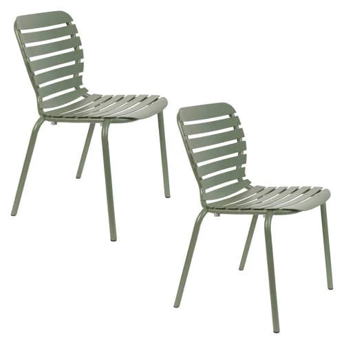Zuiver Vondel tuinstoel set van 2