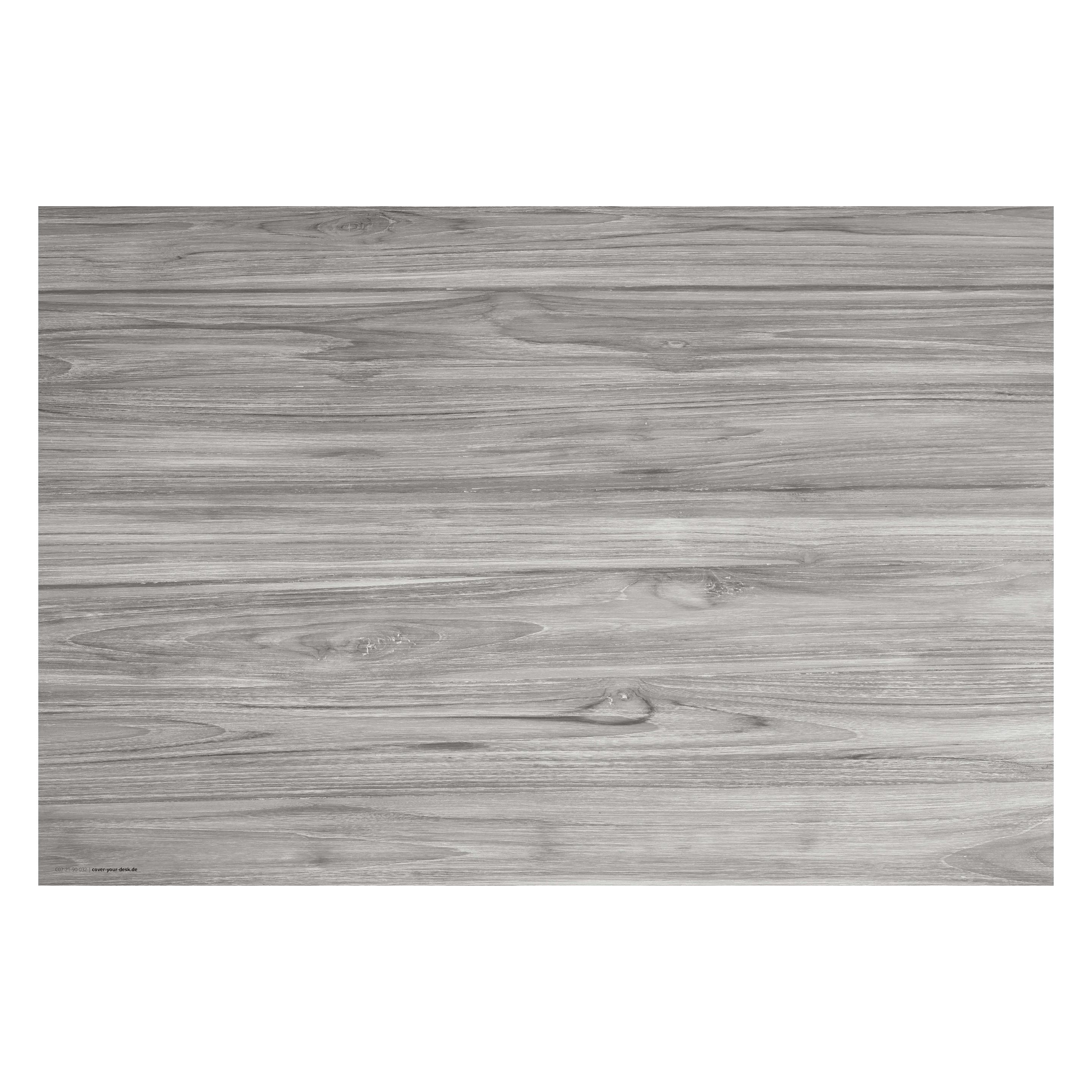 CoverYourDesk Schreibtischunterlage Graue Holzmaserung (21557455)